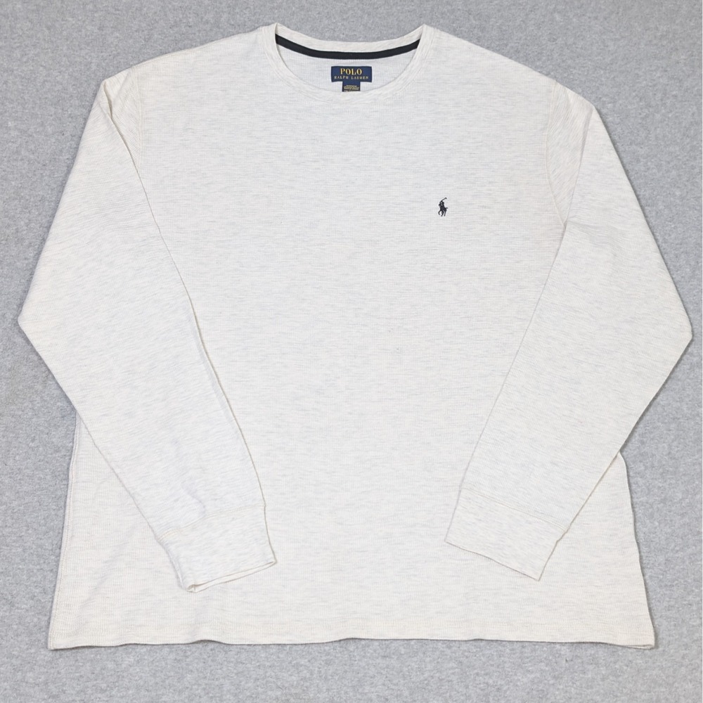 Polo Ralph Lauren Sleepwear Long Sleeve Shirt Mens Size 2XL XXL Thermal